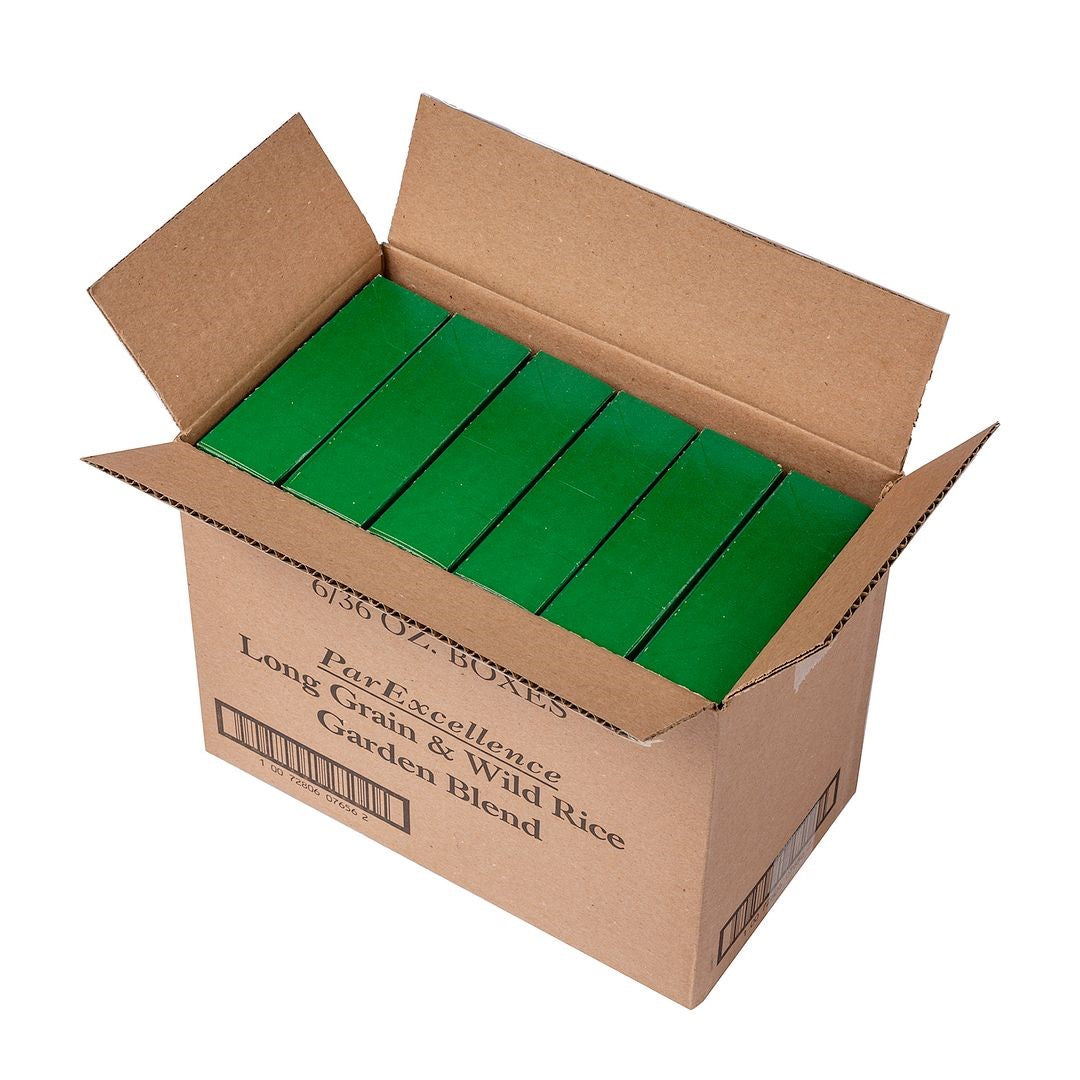 Producers Rice Mill Par Excellence Long & Wild With Garden Blend Seasoned Rice Mix, 36 Ounces - 6 Per Case.