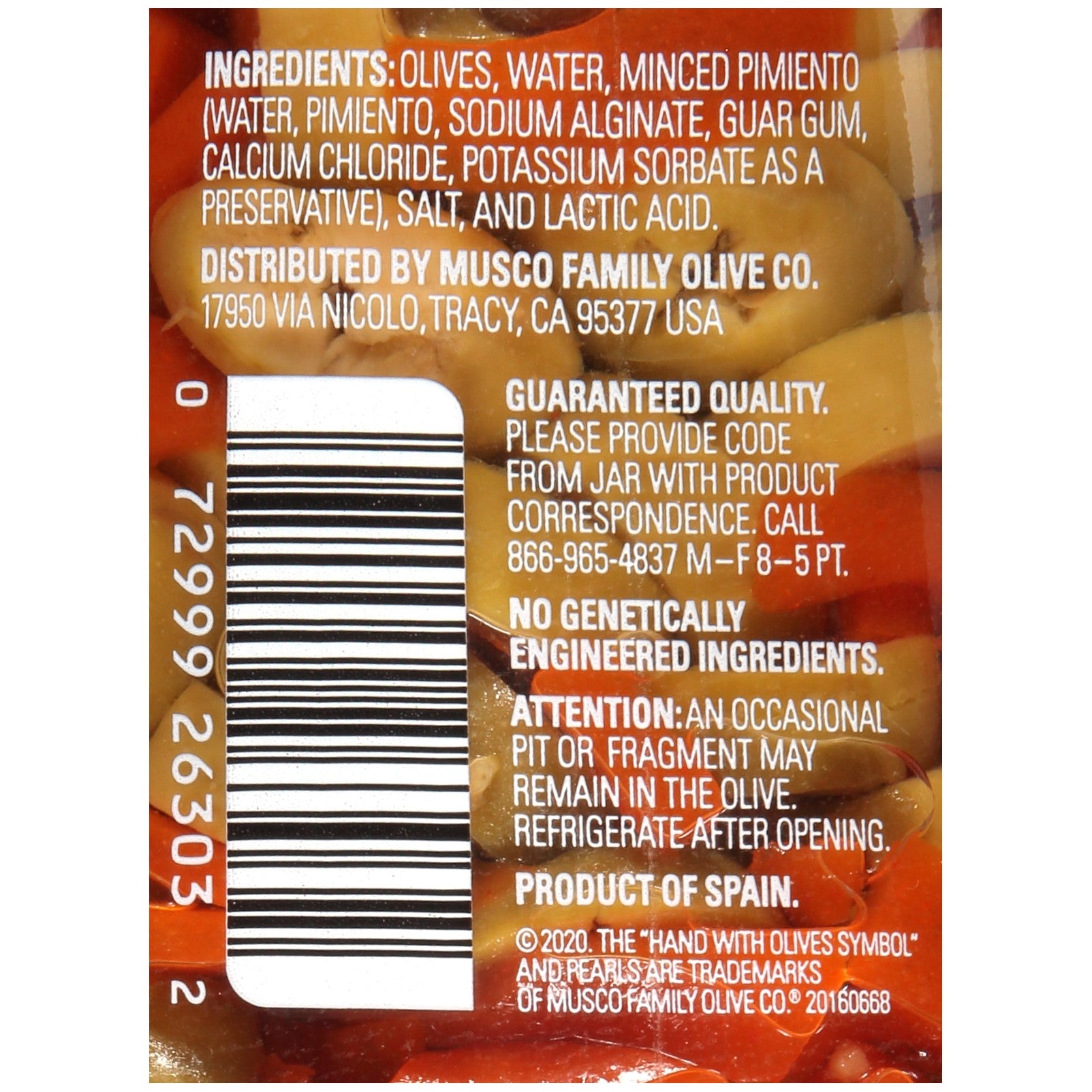 Salad Sliced With Pimento 5.75 Ounce Size - 12 Per Case.