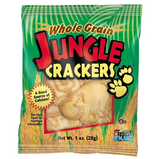 Readi-Bake 51% Whole Grain Jungle Cracker 1 Ounce Size - 200 Per Case.