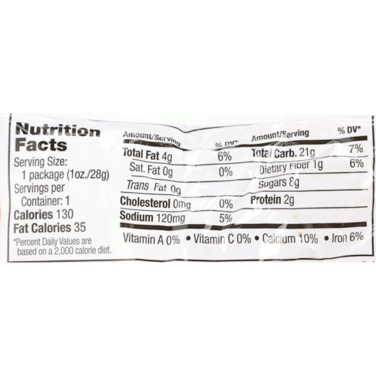 Readi-Bake 51% Whole Grain Cinnamon Belly Bears 1 Ounce Size - 200 Per Case.