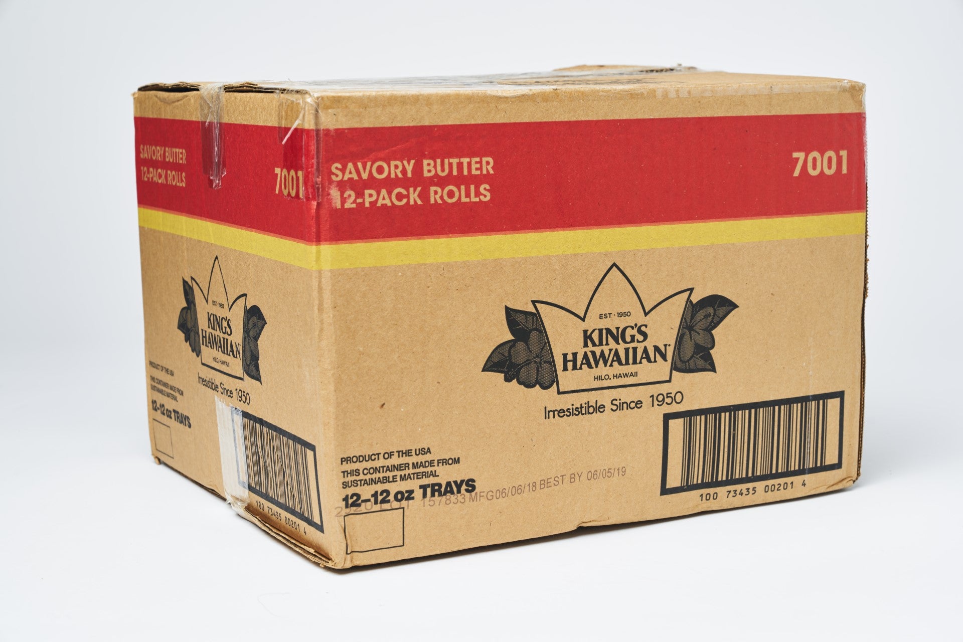 Savory Butter Rolls 12 Ounce Size - 12 Per Case.