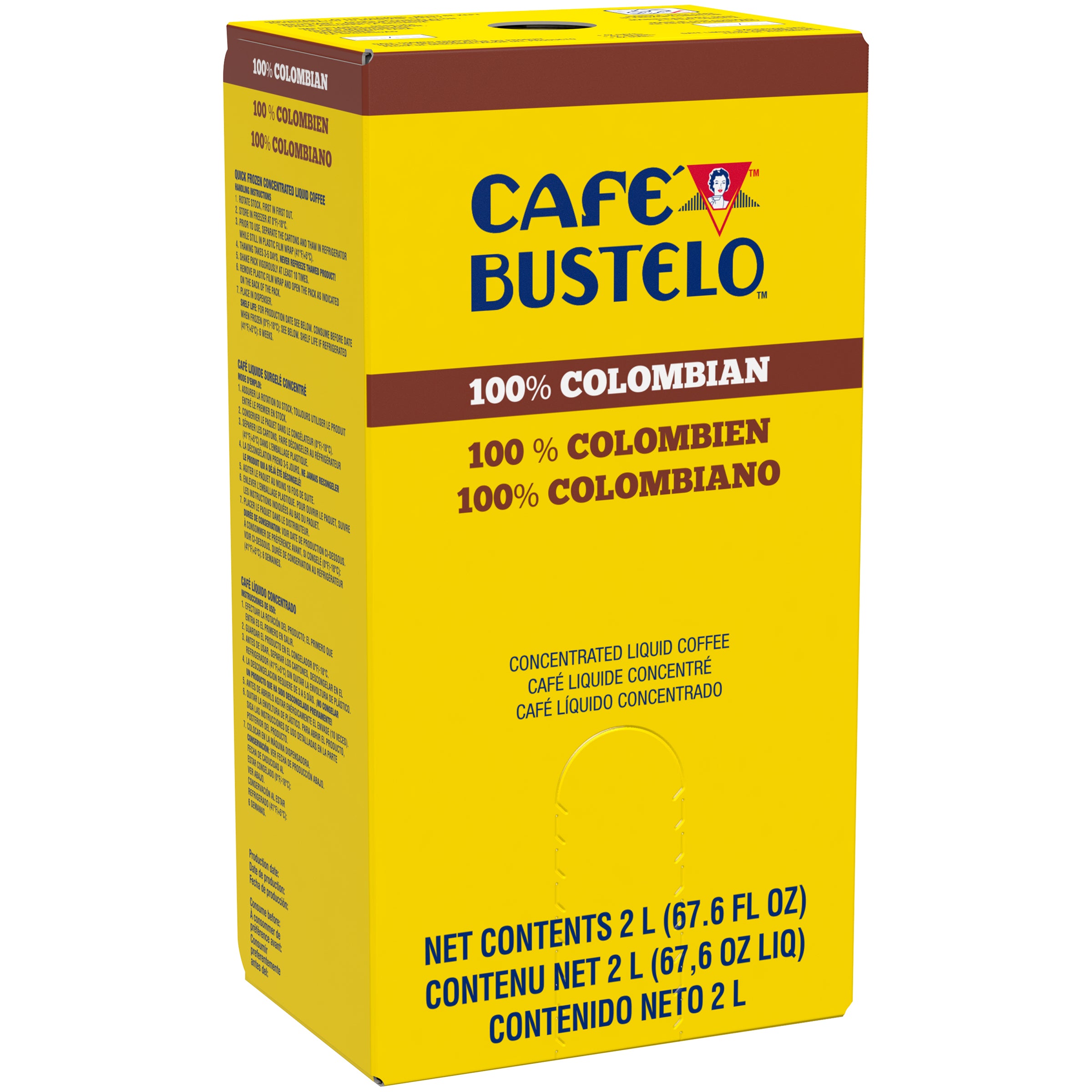 Bustelo Colombian Count 2 Liter - 2 Per Case.