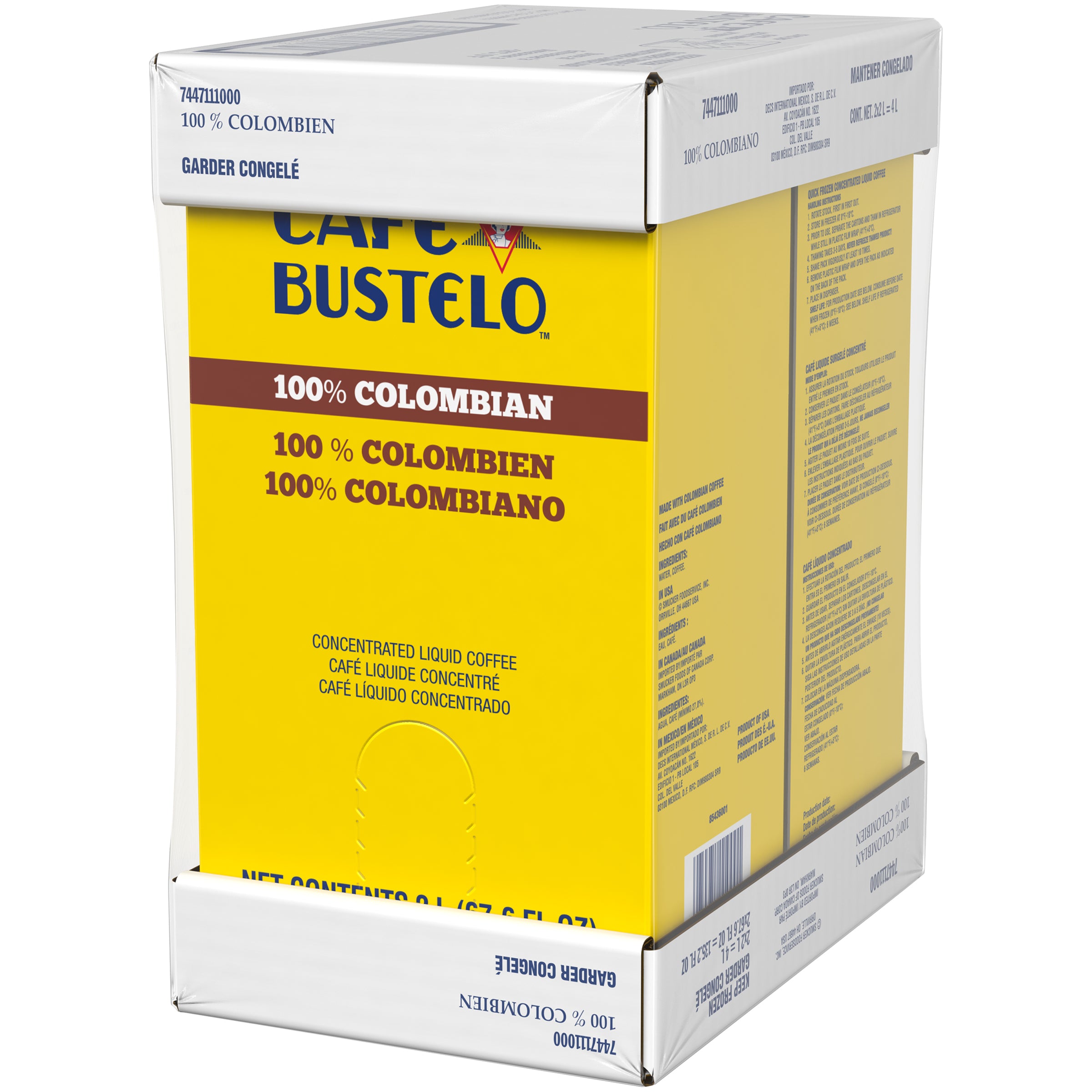 Bustelo Colombian Count 2 Liter - 2 Per Case.