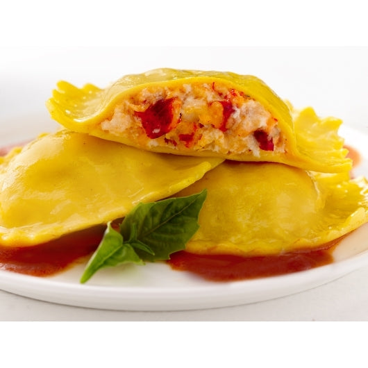 Seviroli Foods Pasta Hexagon Lobster Ravioli 2.5 Pound Each - 2 Per Case.