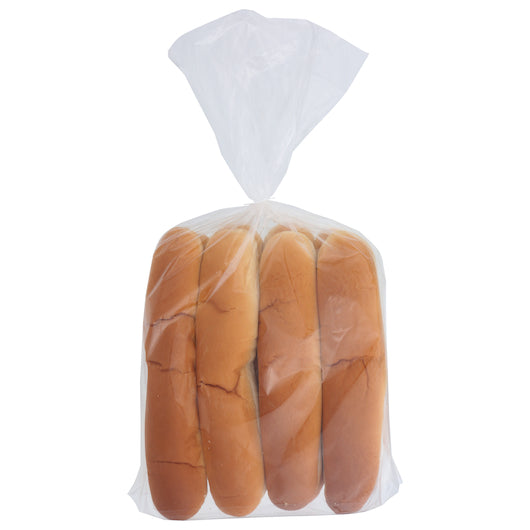 Bun Sliced Foot Long Hot Dog Frozen 20 Ounce Size - 64 buns in a case