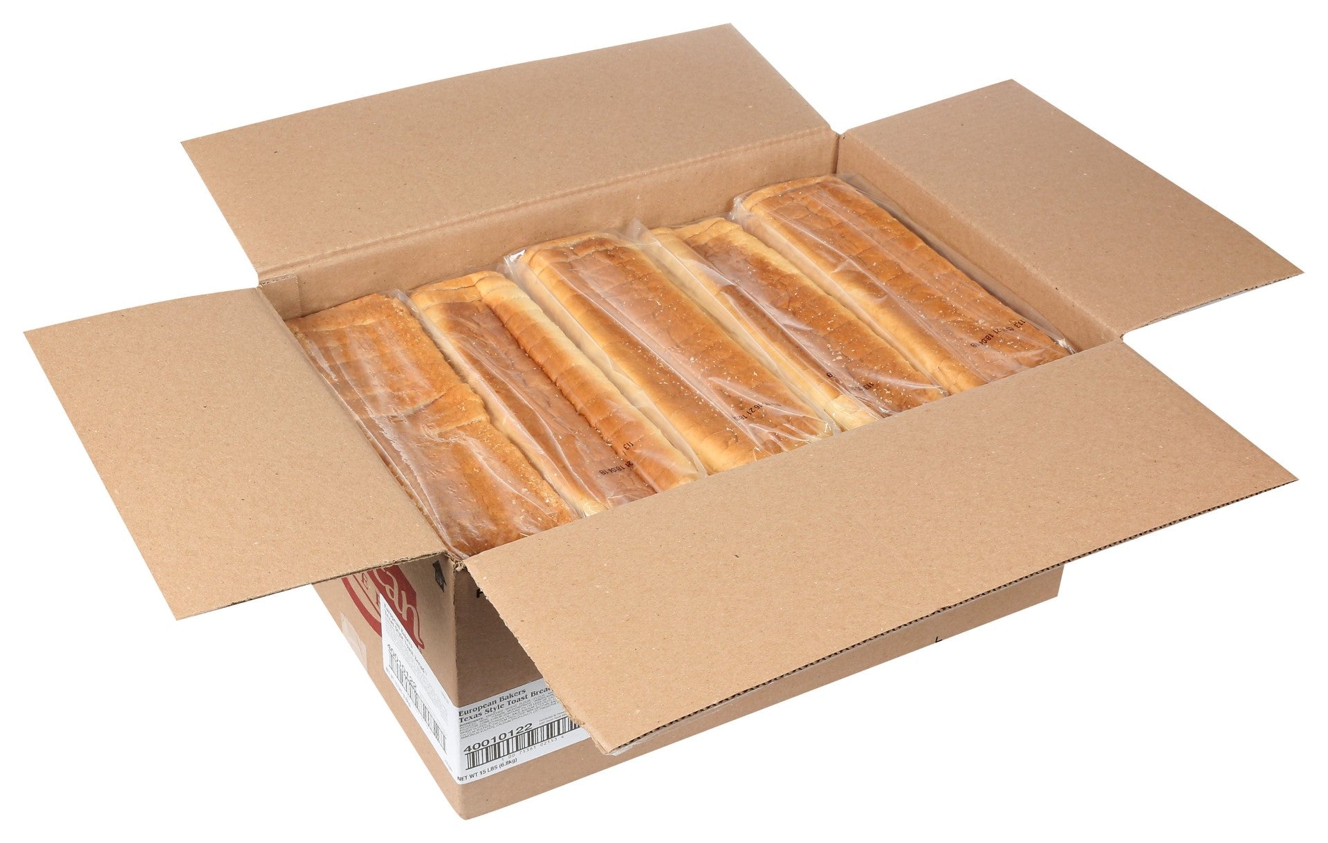 Bread White Slice Texas Toast Frozen 24 Ounce Size - 1 Per Case.