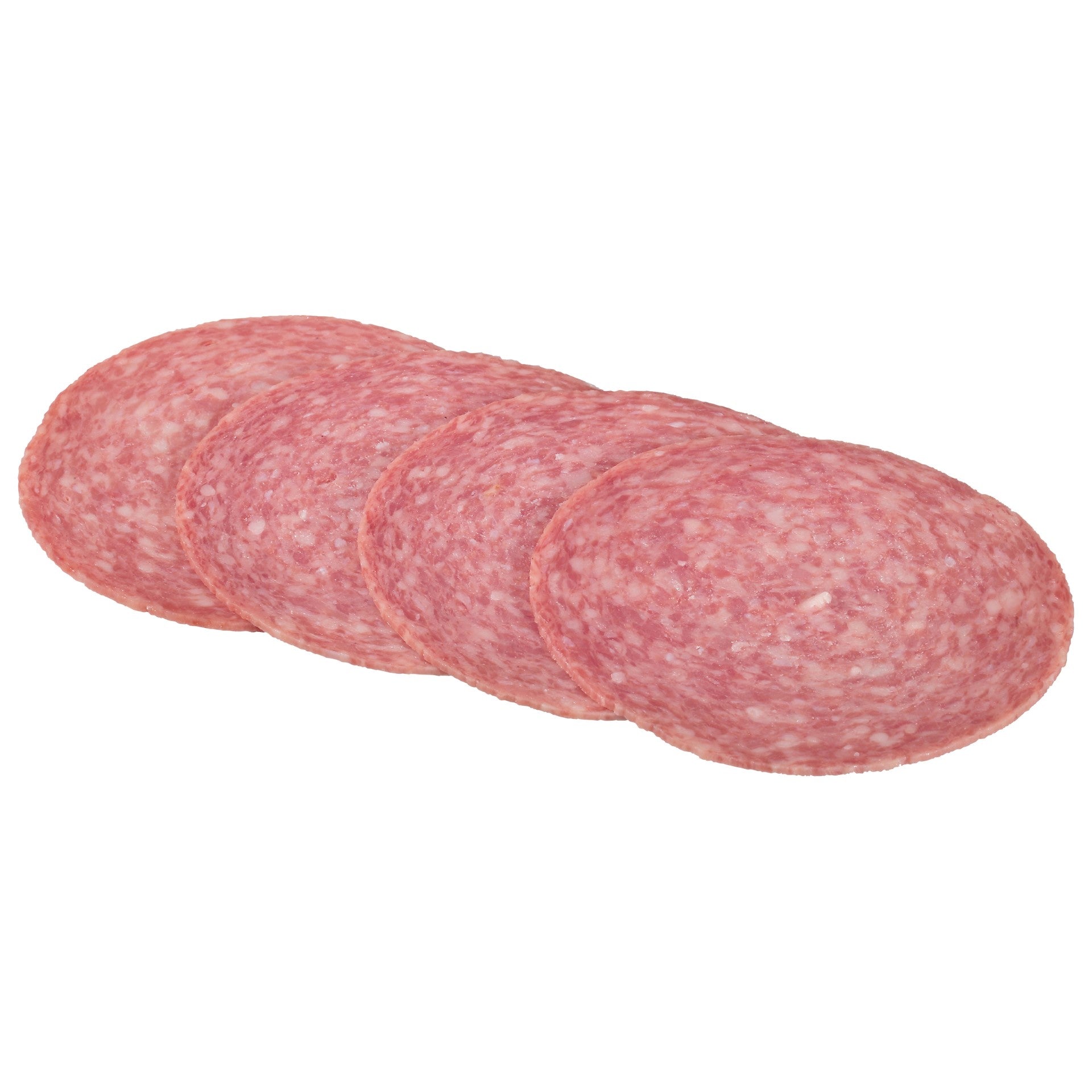 Genoa Salami Alpina Sliced Stack Pad 16 Ounce Size - 12 Per Case.