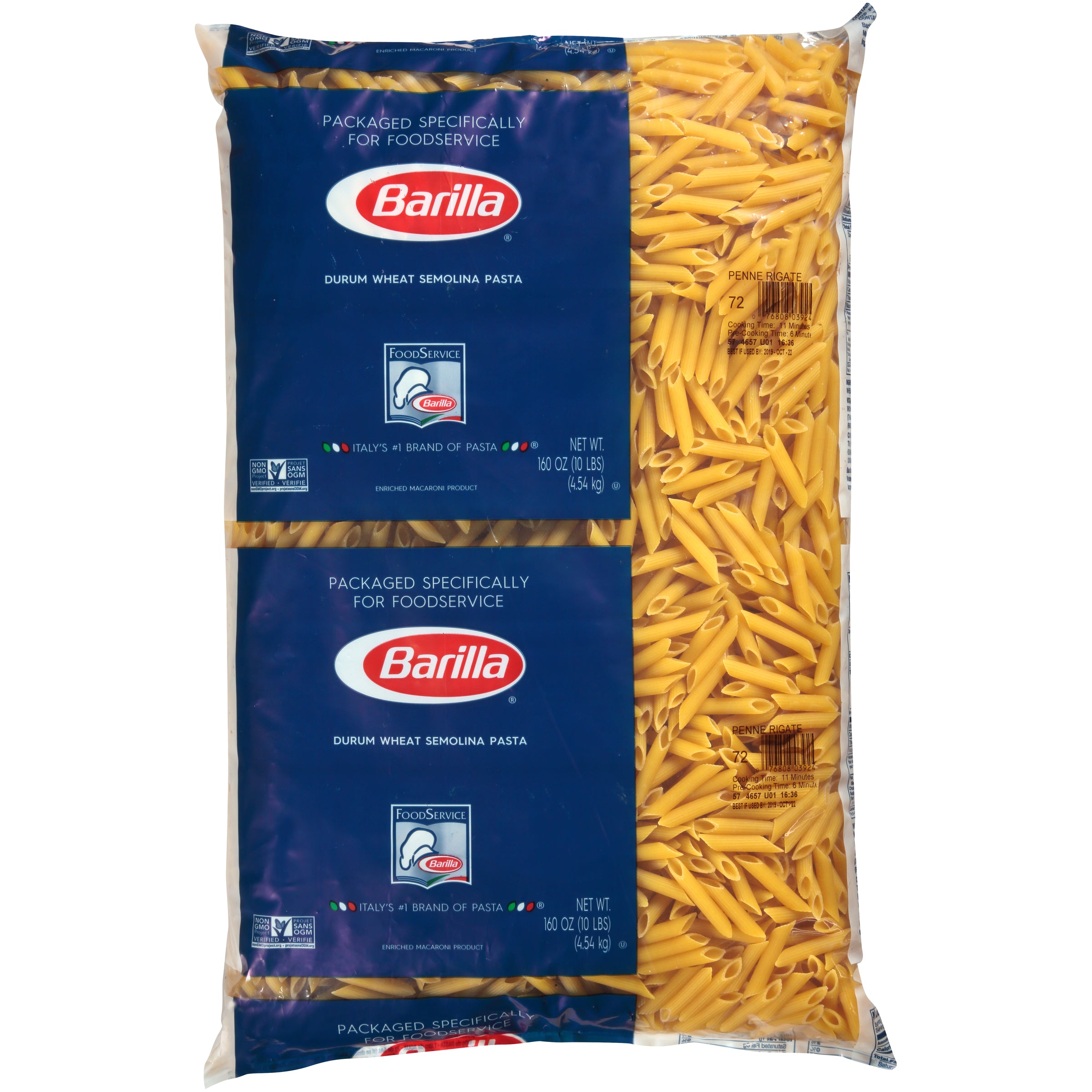 DeCecco Pasta Penne Rigate 16.0 OZ(Pack of 6)