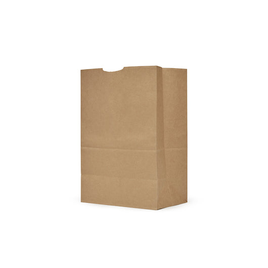 Ajm 65# Narrow Base Kraft Bag, 500 Count Per Case