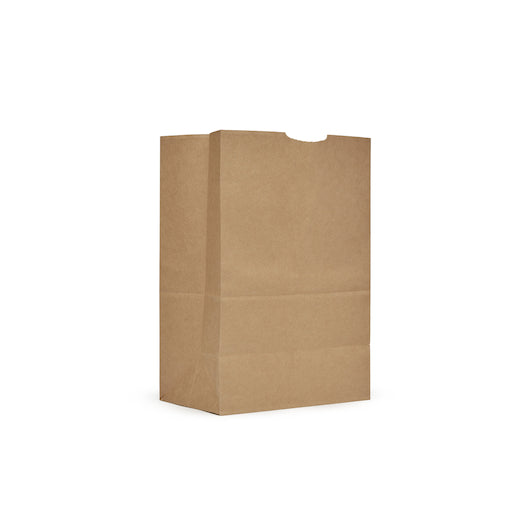 Ajm 75# Narrow Base Kraft Bag, 400 Count Per Case