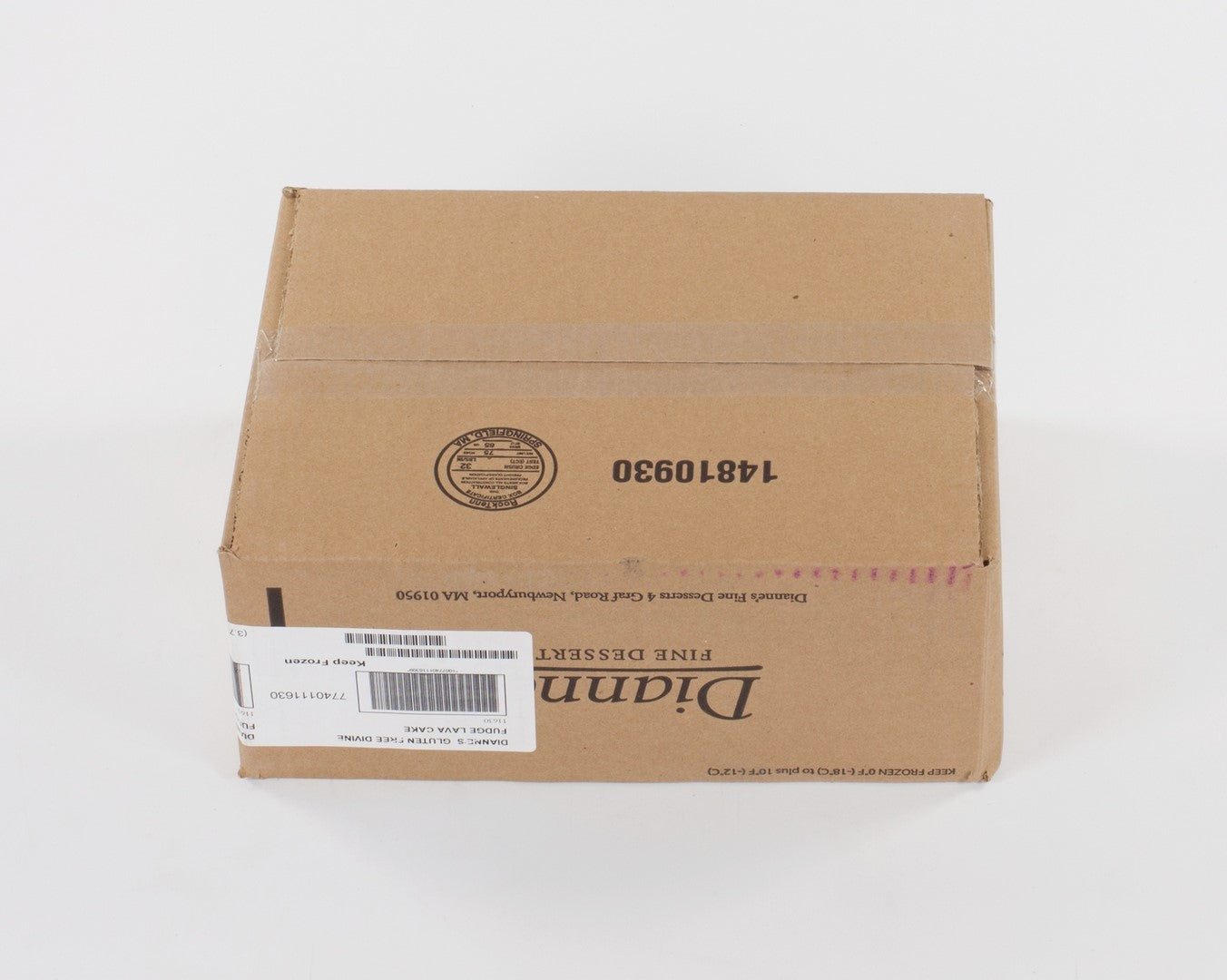 Dianne's Divine Chocolate Lava Gluten Free Cake 5 Ounce Size - 24 Per Case.