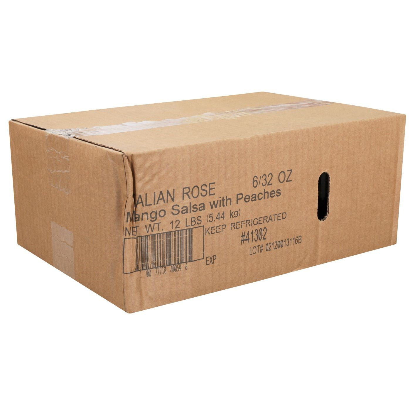 Italian Rose Mango Salsa With Peaches 32 Ounce Size - 6 Per Case.