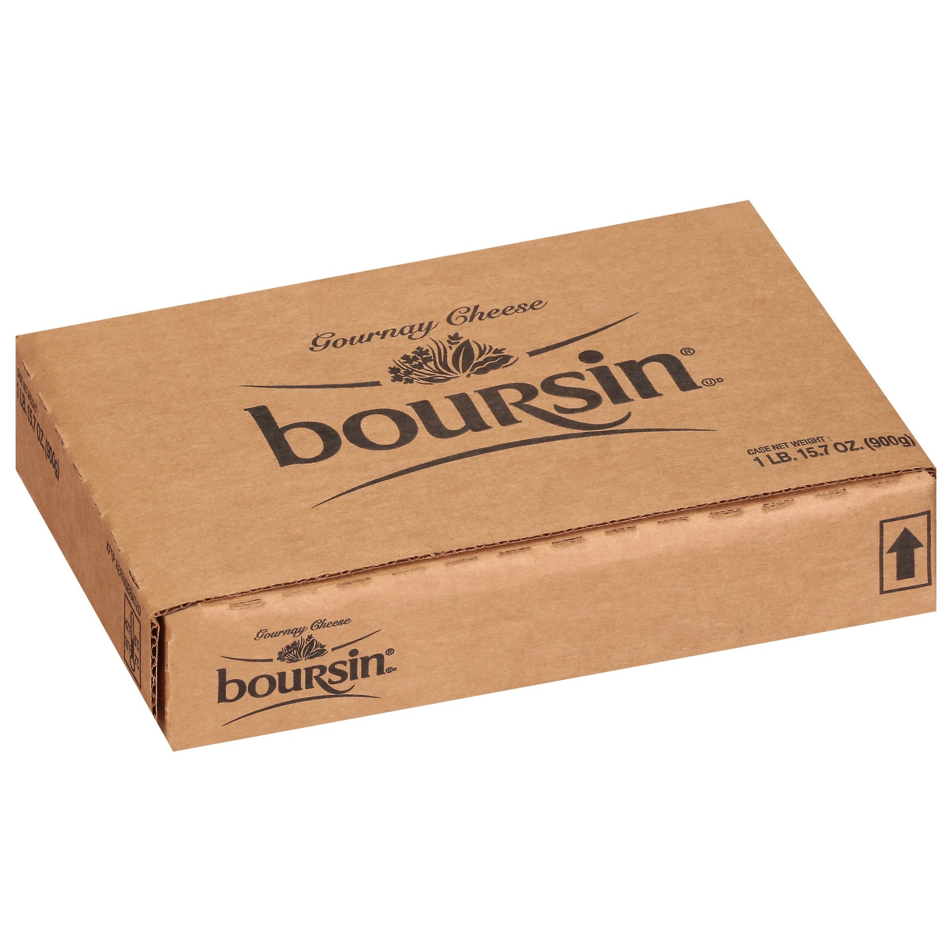 Boursin Cheese Puck Pepper 5.2 Ounce Size - 6 Per Case.