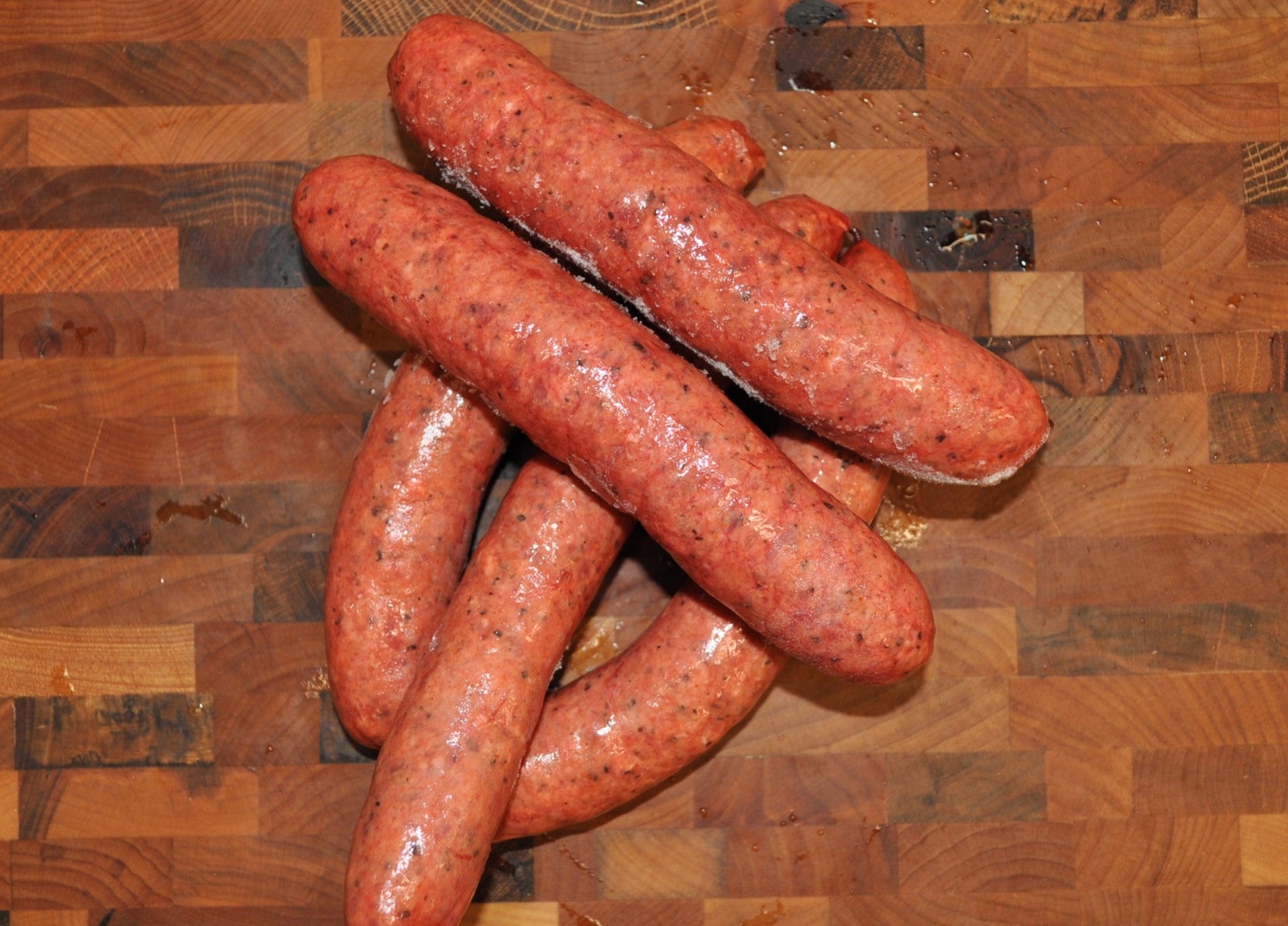 Hickory Smoked Sausage Link 10 Pound Each - 1 Per Case.