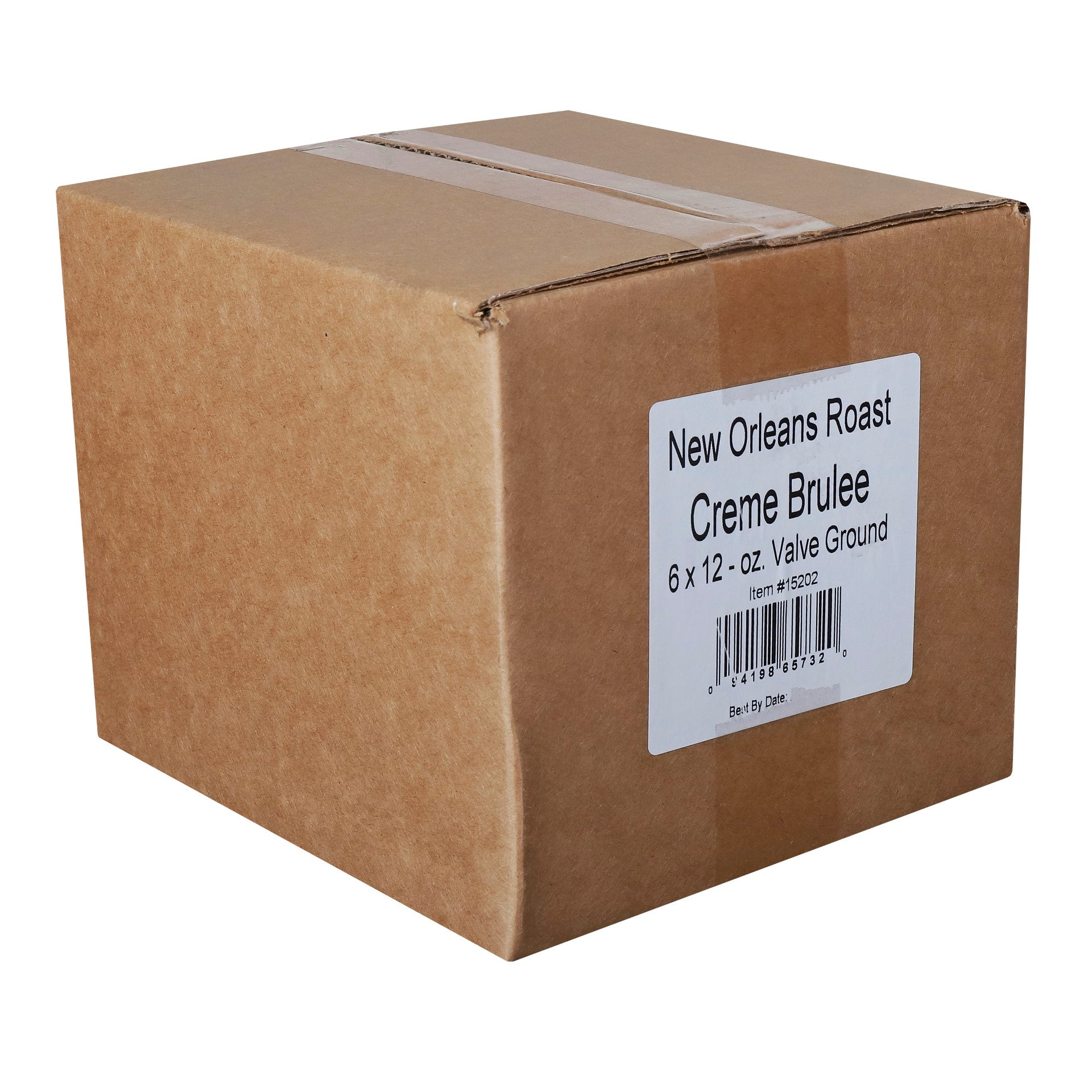 New Orleans Roast Creme Brulee Coffee 12 Ounce Size - 6 Per Case.