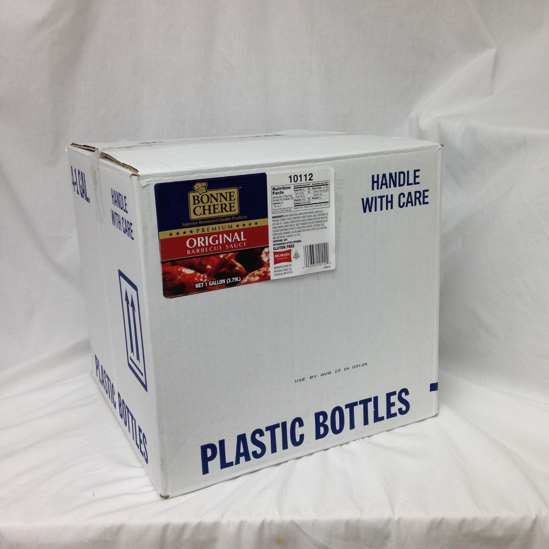 Bonne Chere Original BBQ Sauce 1 Gallon - 4 Per Case.