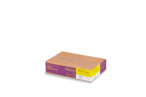 Chocolate Wedding Cake Layer 6" 8 Ounce Size - 12 Per Case.