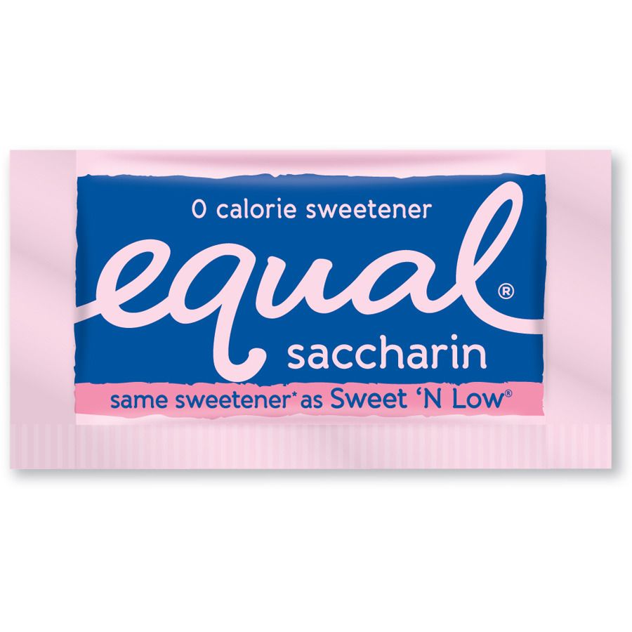 Equal Single Serve Packets Pink Gram 1 Grams Each - 2000 Per Case.