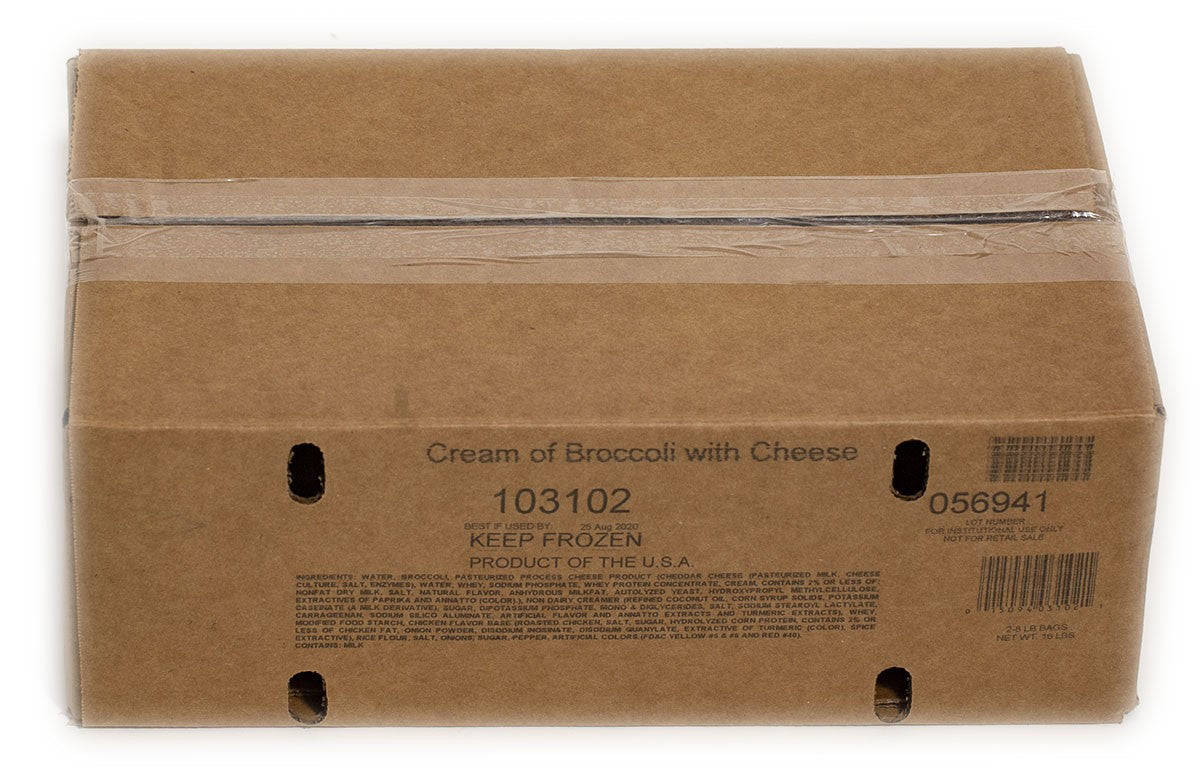 Taste Traditions Cream Of Broccoli W Cheesegluten Free 8 Pound Each - 2 Per Case.