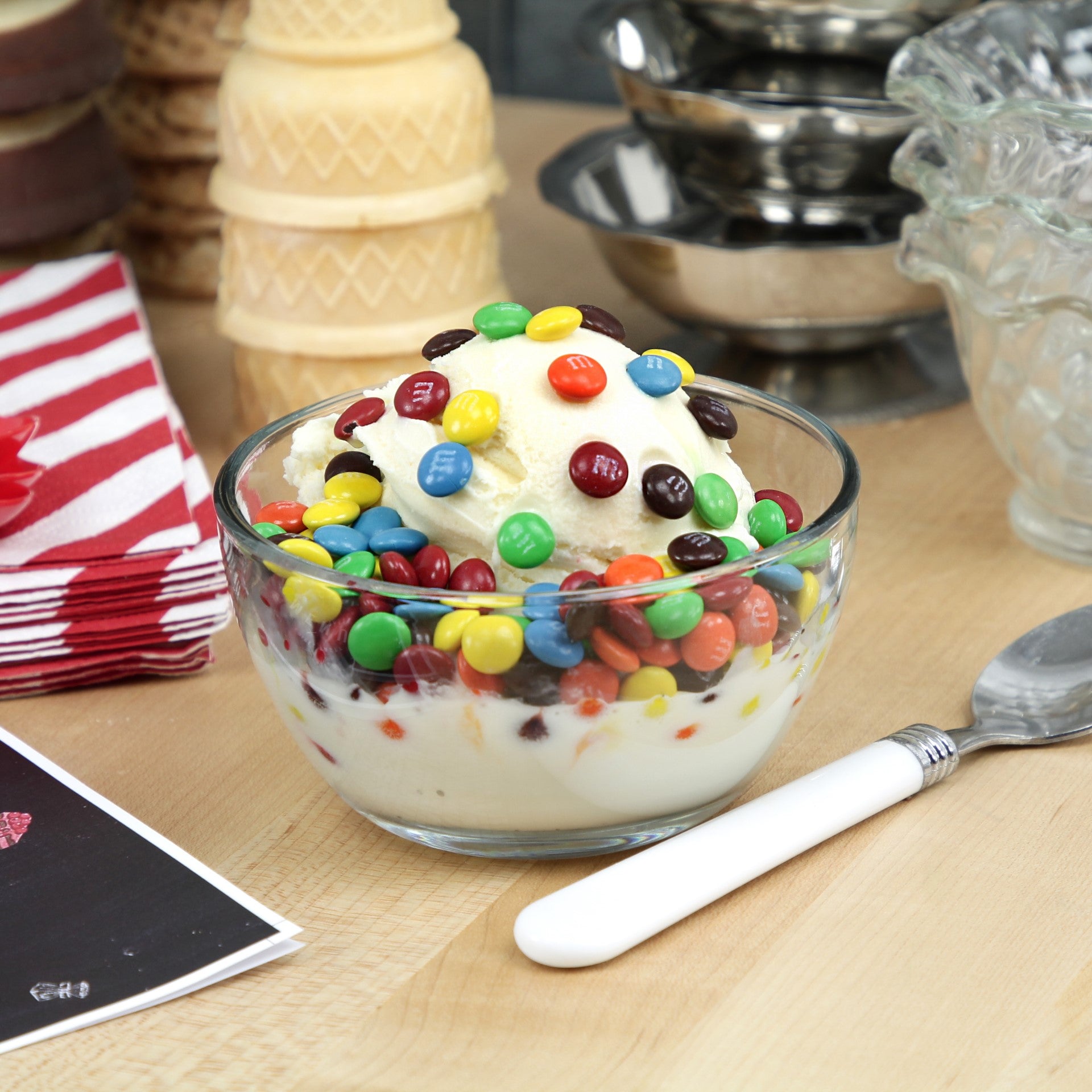 M&m's M&m Baking Bits Mini 4 Pound Each - 2 Per Case.