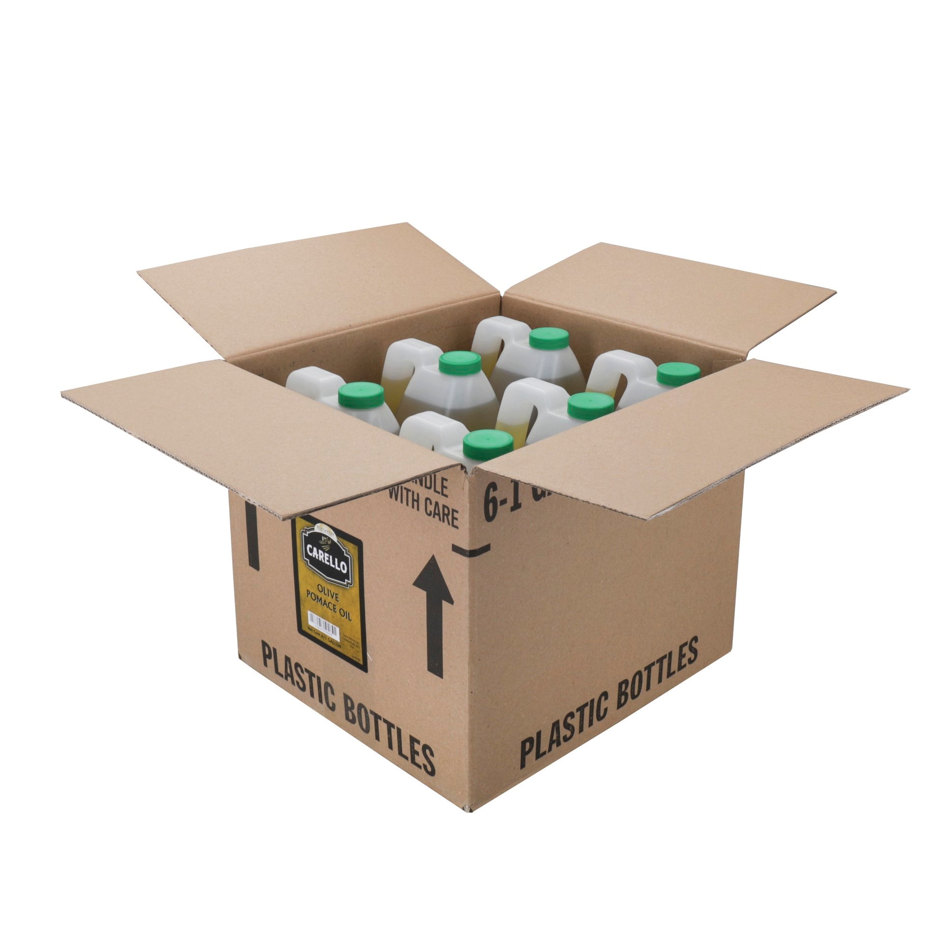 Oil Olive Pomace Oil Plastic 1 Gallon - 6 Per Case.