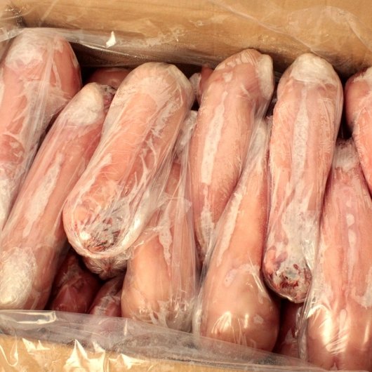 Commodity Rabbit Medium Whole Chinese Imported 44 Pound Each - 1 Per Case.