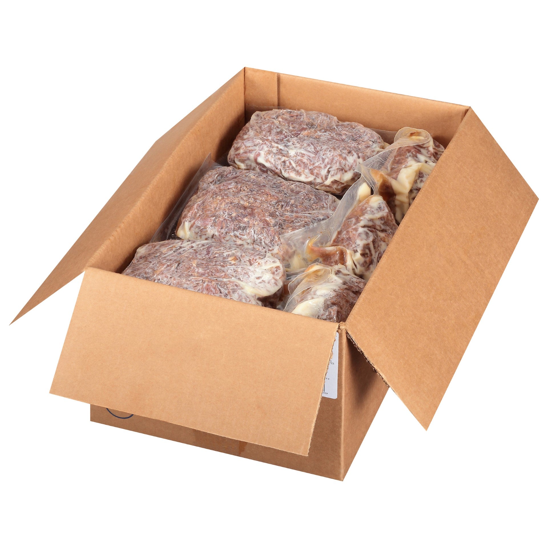 Smithfield Fully Cooked Shredded Beef Brisket 2 Pound Each - 12 Per Case.