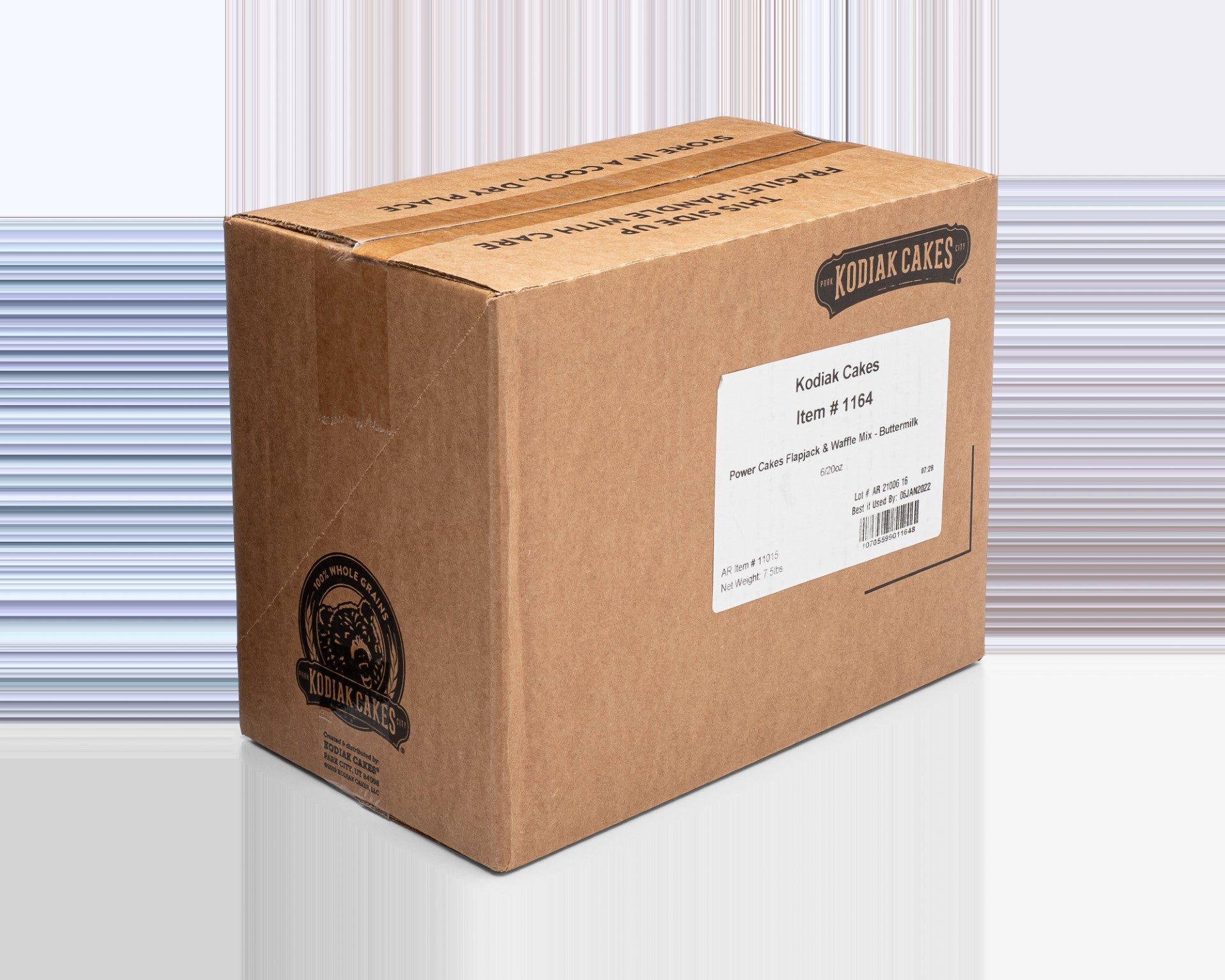 Kodiak Cakes Buttermilk Power Cakes 20 Ounce Size - 6 Per Case.