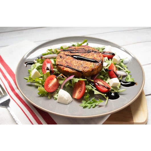 Franklin Farms Peppadew Veggie Burger 36 Count Packs - 1 Per Case.