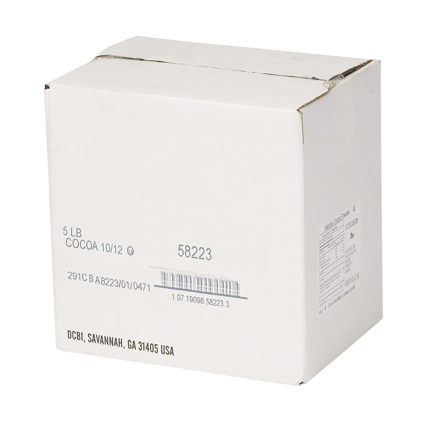 Chefs Companion Cocoa Flavoring 5 Pound Each - 1 Per Case.