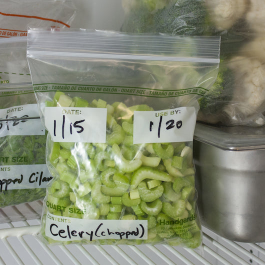 Zipgard Freezer Bag ZG-32 Quart 2.7Mil 500 Each - 1 Per Case.