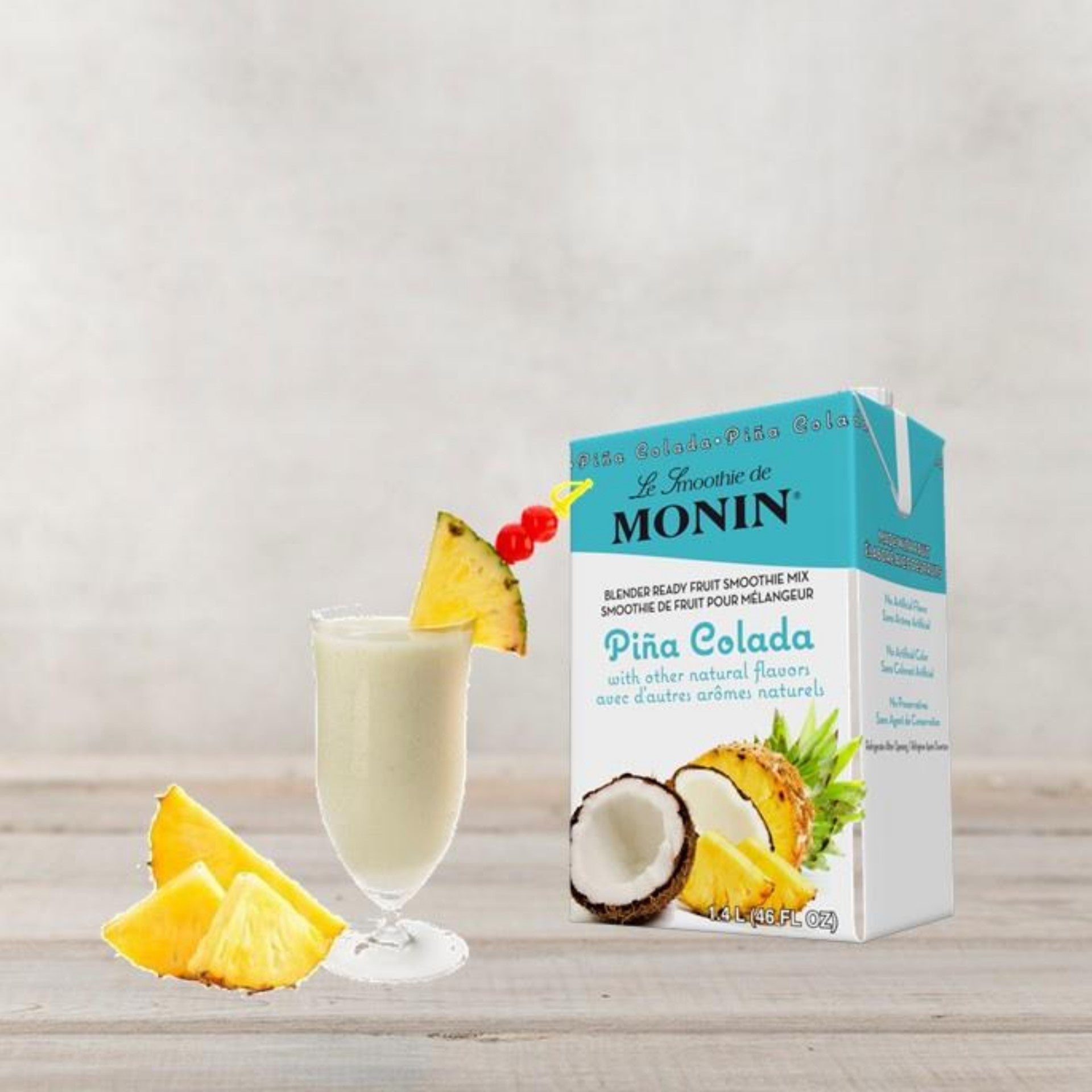 Monin Pina Colada Smoothie 276 Fluid Ounce - 6 Per Case.