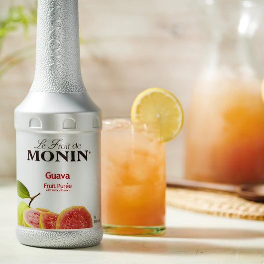 Monin Guava Puree 1 Liter - 4 Per Case.