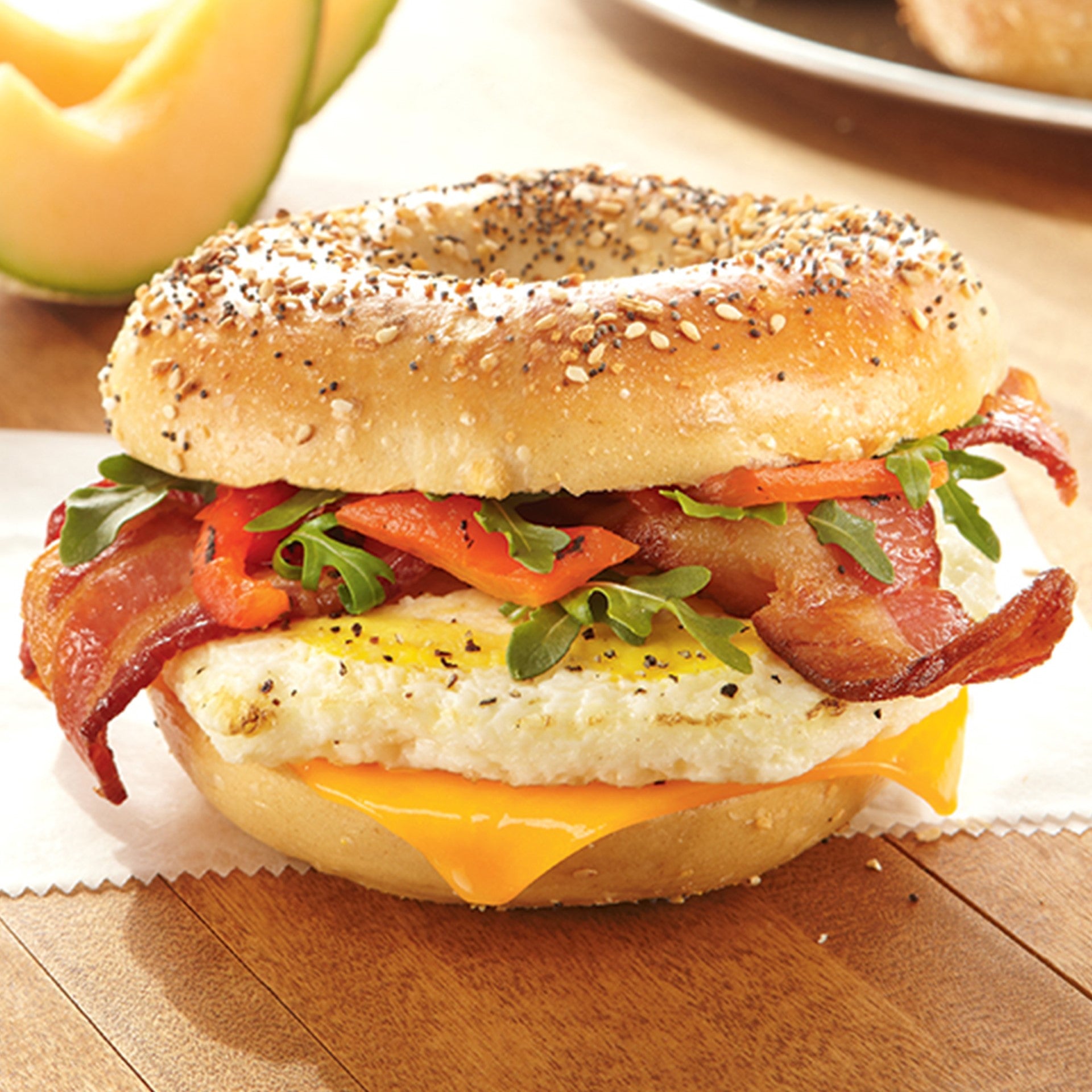 Papetti's® Table Ready® Home Style Friedegg With Cracked Black Pepper 2.25 Ounce Size - 128 Per Case.