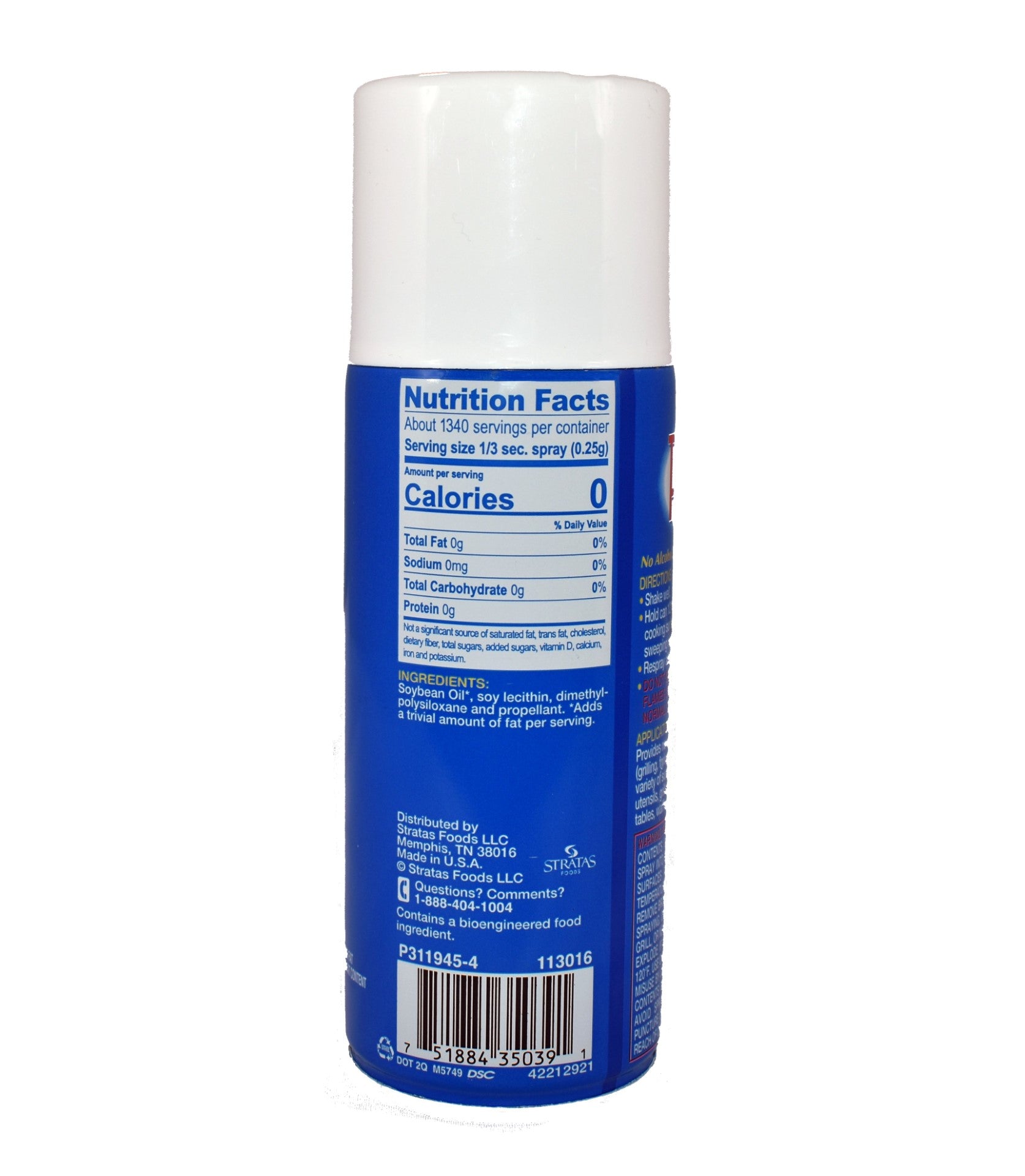 Prep Pan Release Zero Trans Fat Southern, 14 Ounce- 6 Per Case.