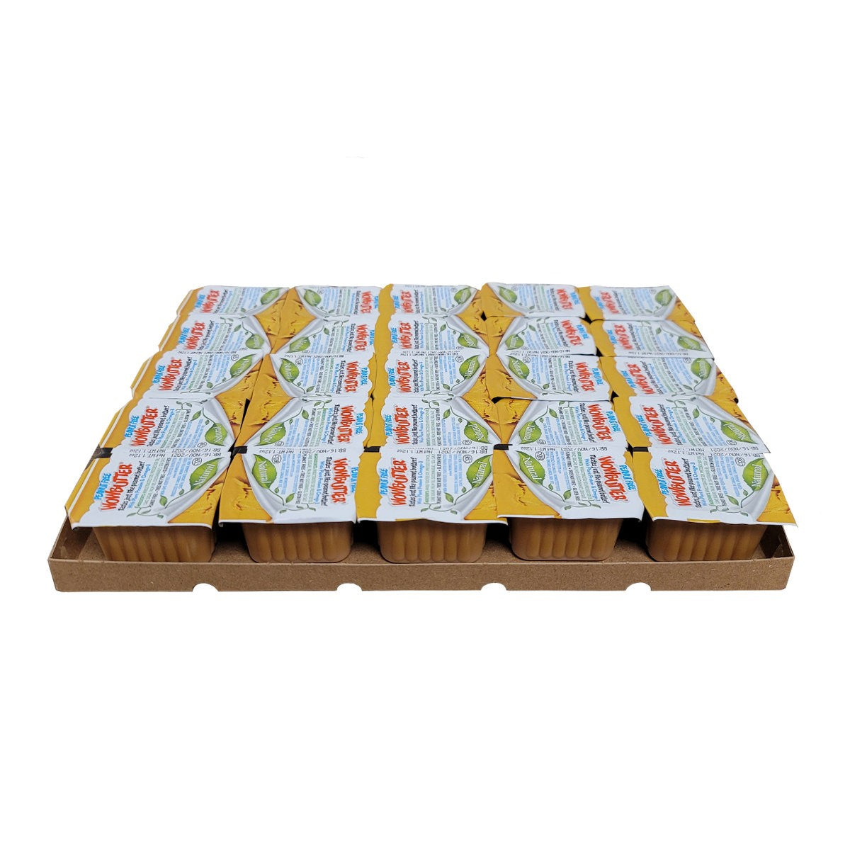 Peanut Free Spread Portion Cup 1.12 Ounce Size - 100 Per Case.