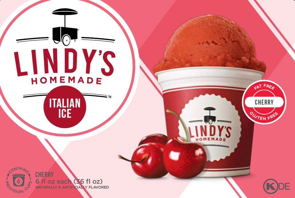 Cherry Italian Ice 36 Fluid Ounce - 9 Per Case.