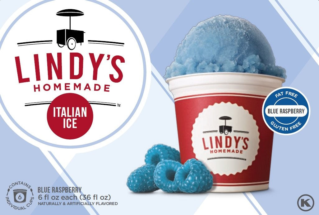 Blue Raspberry Italian Ice 36 Fluid Ounce - 9 Per Case.