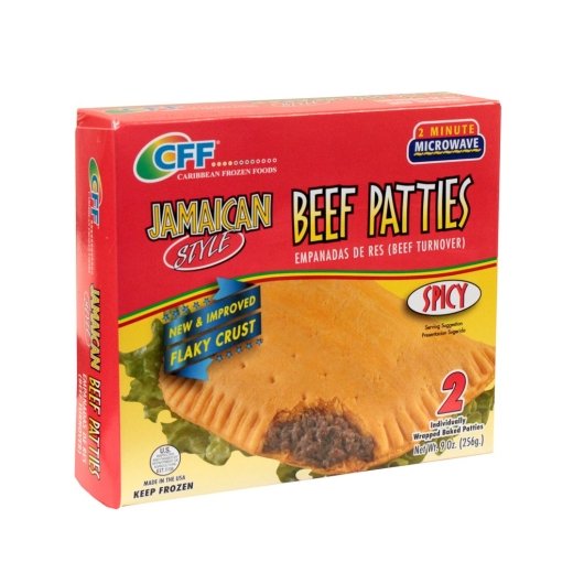 Caribbean Food Delights Mild Beef Patties, 9 oz