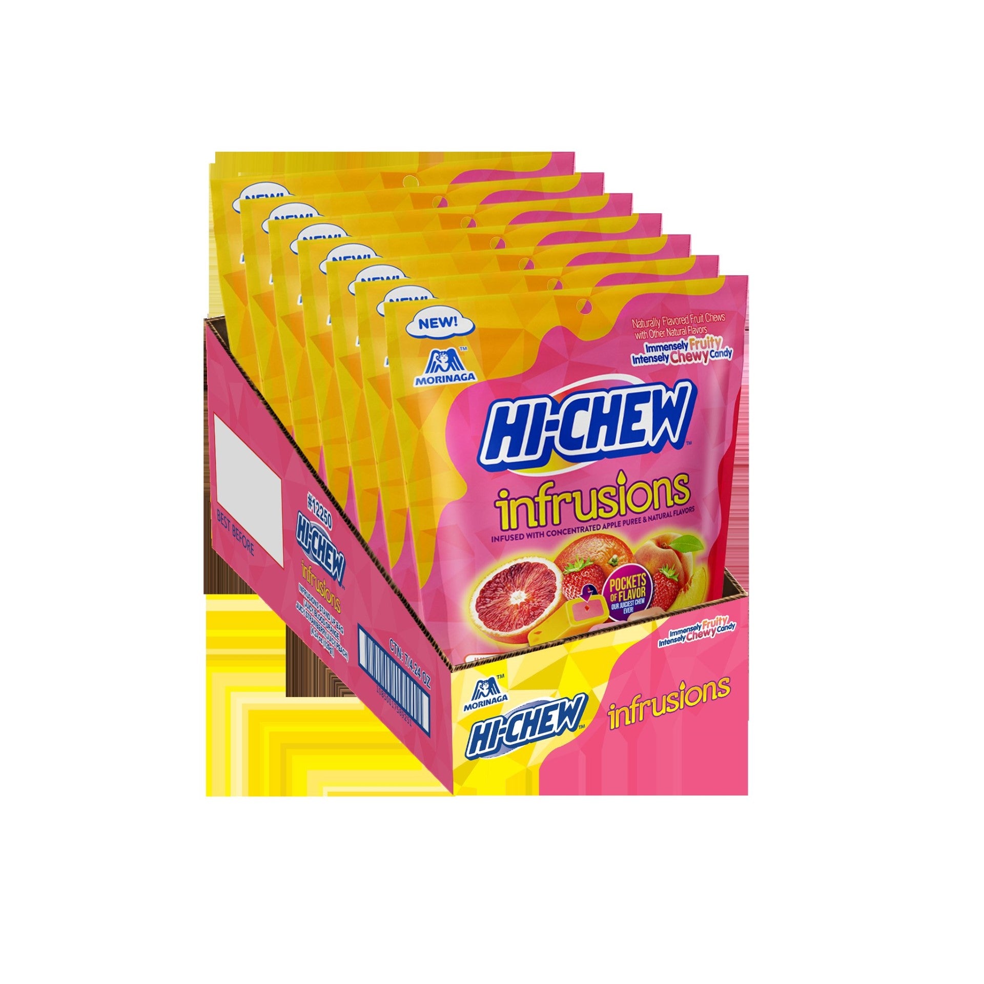 Hi Chew Hi Chew Infrusions Medium Supct Drc 4.24 Ounce Size - 7 Per Case.