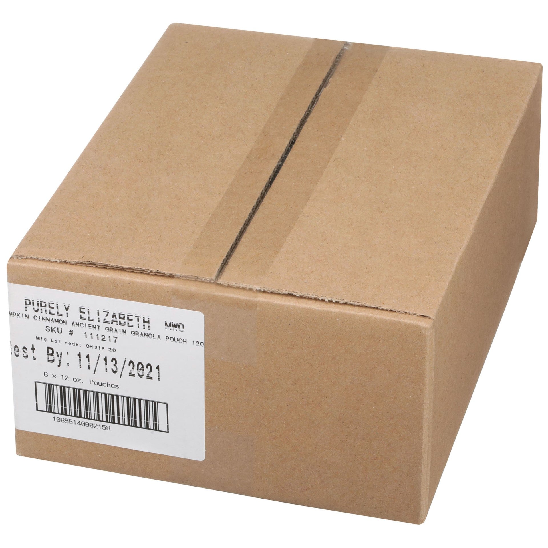 Purely Elizabeth Pumpkin Cinnamon Ancient Grain Granola 12 Ounce Size - 6 Per Case.