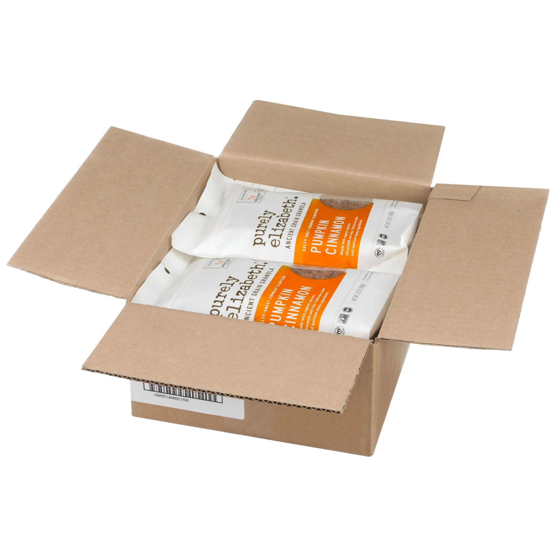 Purely Elizabeth Pumpkin Cinnamon Ancient Grain Granola 12 Ounce Size - 6 Per Case.