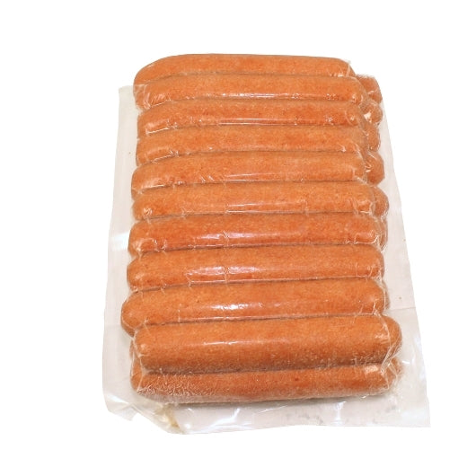 Nathan's Famous Beef Frank Skinless 6" 60 Each Per Case.