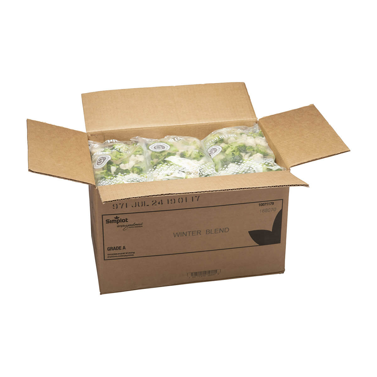 Simplot Simple Goodness Vegetable Winter Blend 12-2 Pound Kosher 12-2 Pound