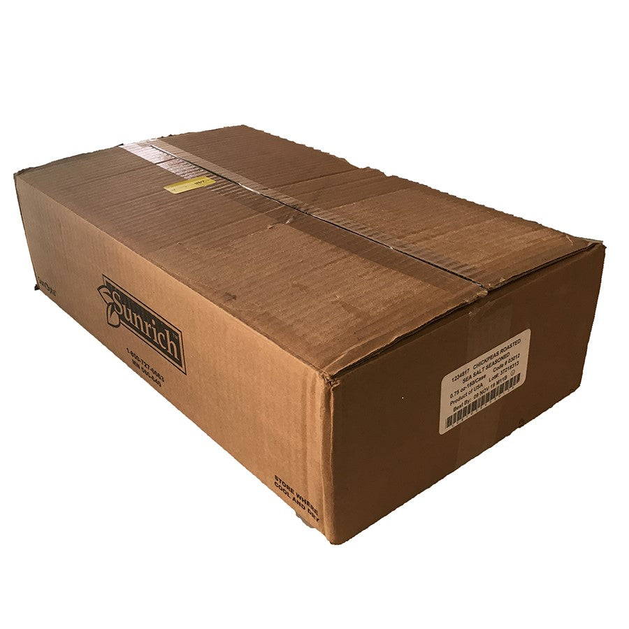 Chickpeas Sea Salt 0.75 Ounce Size - 150 Per Case.