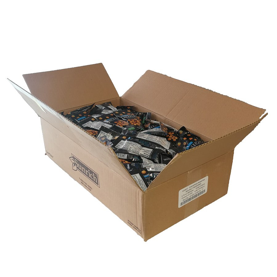 Chickpeas Sea Salt 0.75 Ounce Size - 150 Per Case.