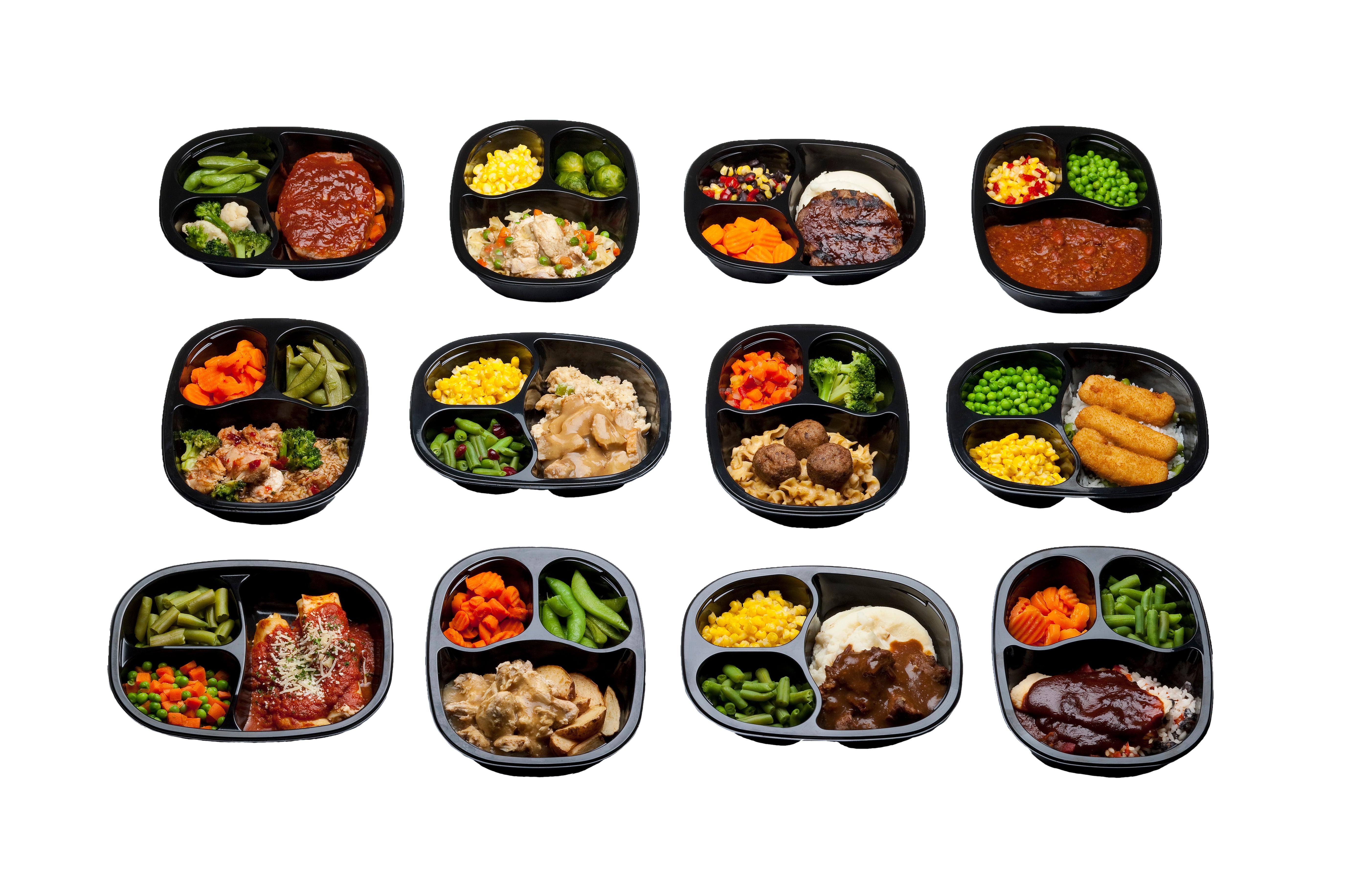 Pasta W Meatsaucespaghetti Meatballs Breaded Baked Fishchicken Teriyakichicken Broccol 5 Count Packs - 1 Per Case.