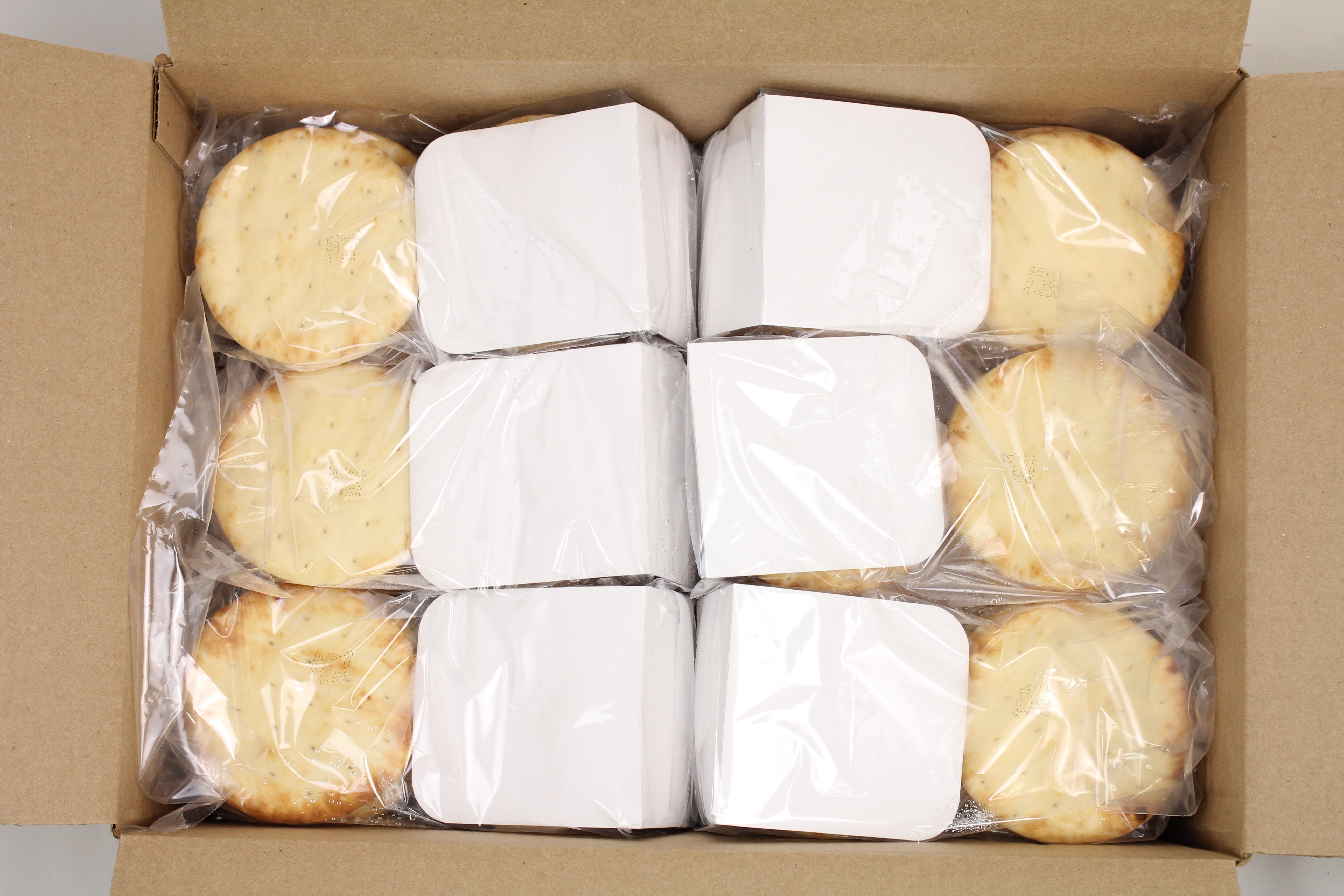 Stonefire 4" Naan Round Original 16 Count Packs - 12 Per Case.