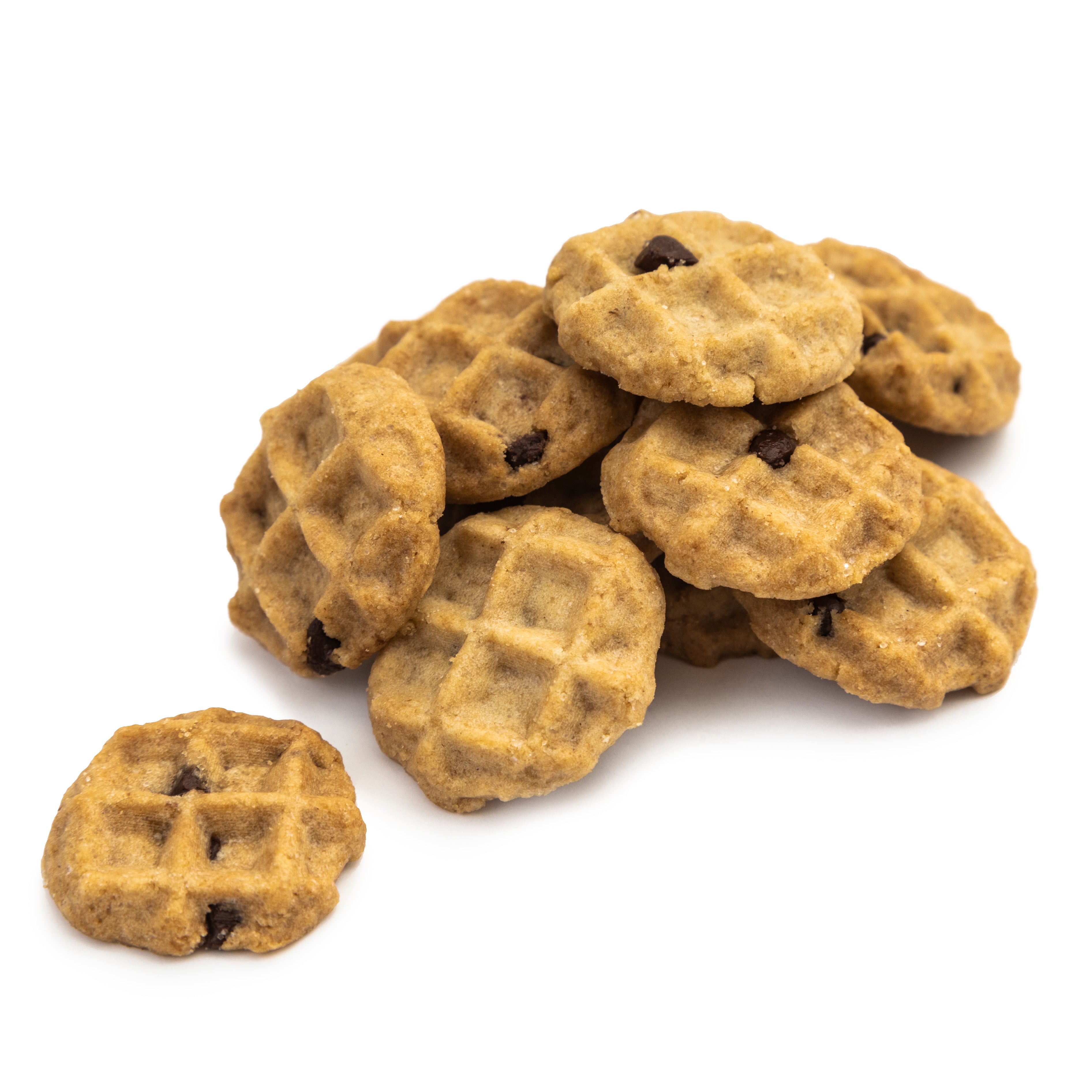Appleways Whole Grain Chocolate Chip Waffle Snaps 1 Each - 180 Per Case.