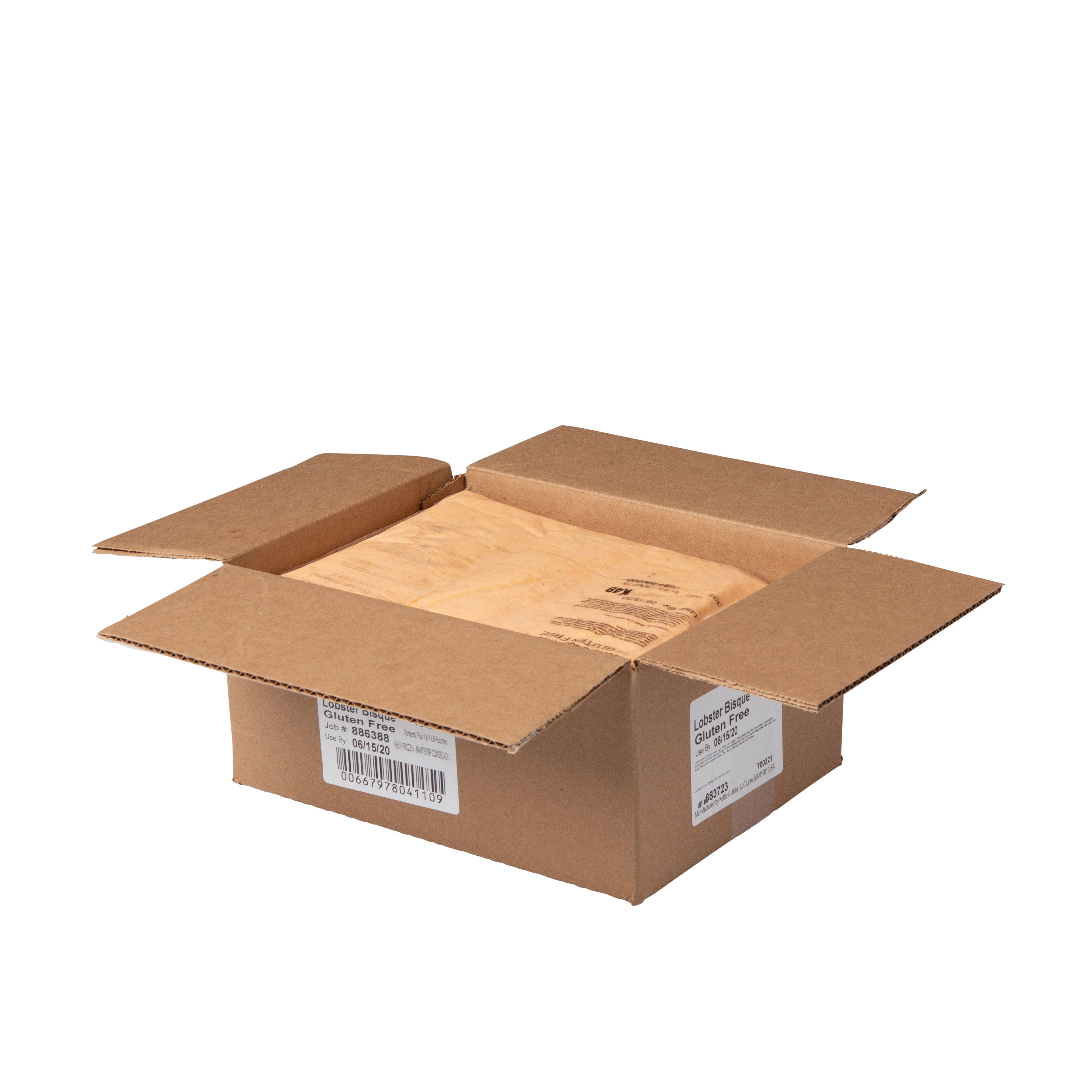 Lobster Bisque Soup 4 Pound Each - 4 Per Case.